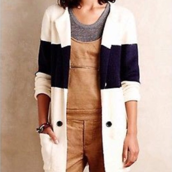 Anthropologie Sweaters - La Fee Verte Anthropologie Colorstripe Cardigan M